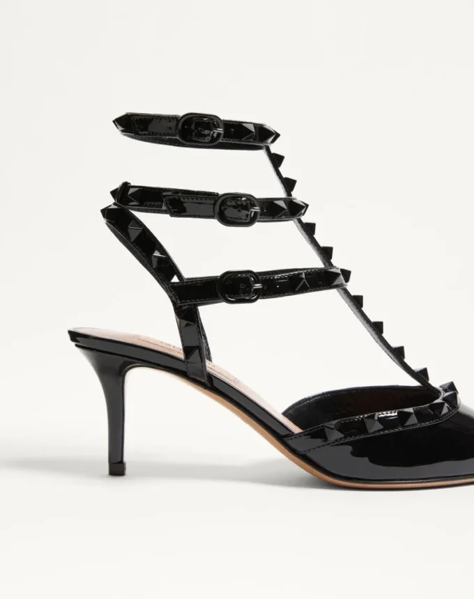 Patent Rockstud Pumps With Matching Straps And Studs 65 Mm