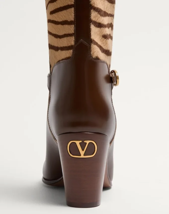 Pattie Boot In Pony-Effect Calfskin 75Mm