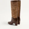 Pattie Boot In Pony-Effect Calfskin 75Mm