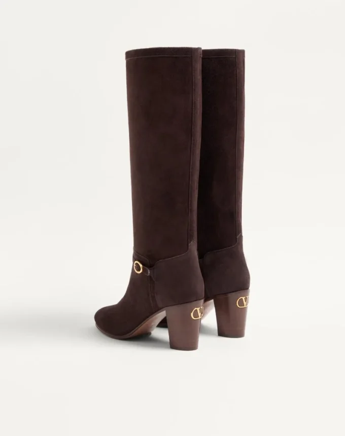 Pattie Crust Leather Boot 75Mm