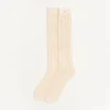 Perforated Cotton Socks With Vlogo