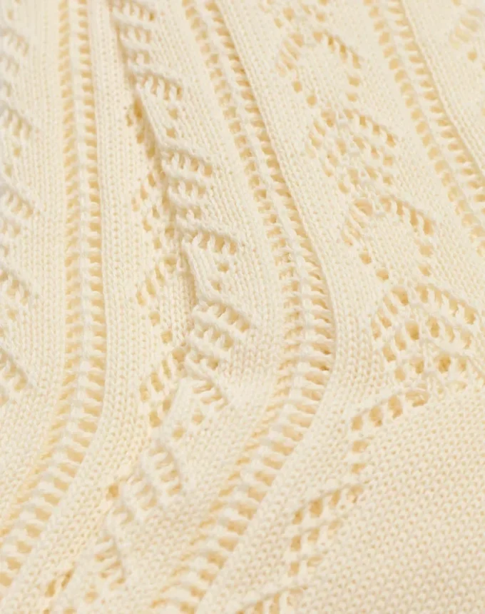 Perforated Cotton Socks With Vlogo