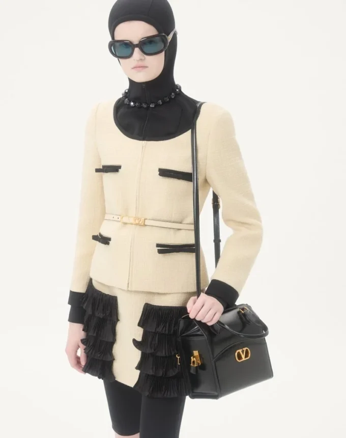 Plain Wool Tweed Jacket Plain Wool Tweed Jacket