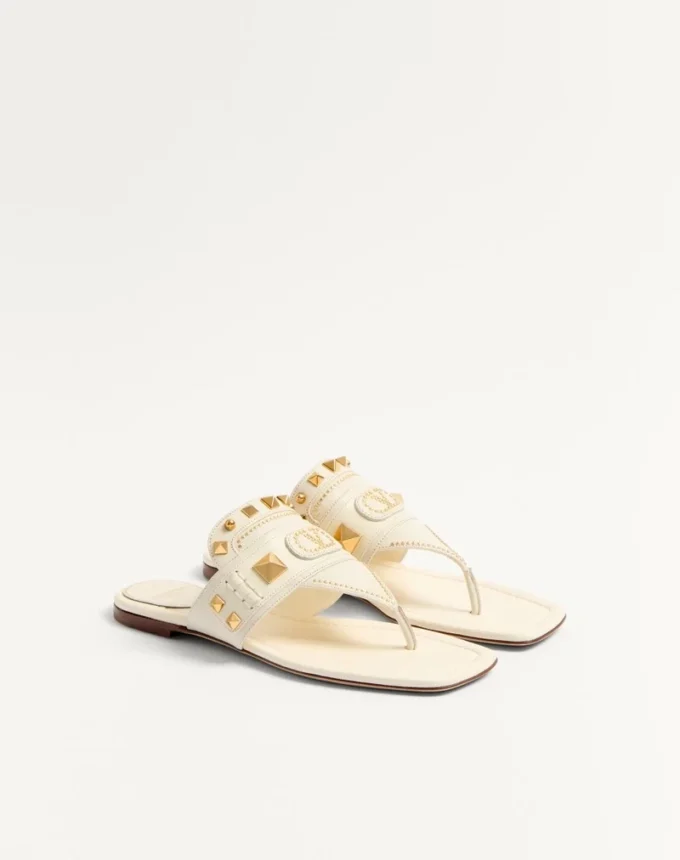 Plaster Caster Goatskin Thong Sandal