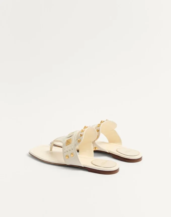 Plaster Caster Goatskin Thong Sandal
