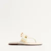 Plaster Caster Goatskin Thong Sandal
