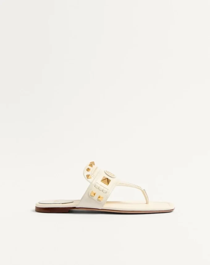 Plaster Caster Goatskin Thong Sandal