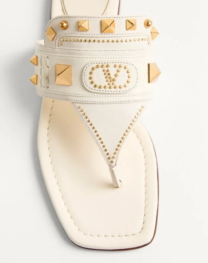 Plaster Caster Goatskin Thong Sandal