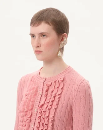 Poetique Des Gouttes Earrings In Metal, Pearl And Swarovski® Crystals