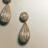 Poetique Des Gouttes Metal And Swarovski® Crystal Earrings