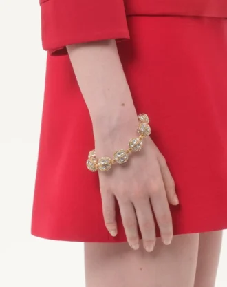 Poetiques Des Gouttes Metal And Swarovski® Crystal Bracelet