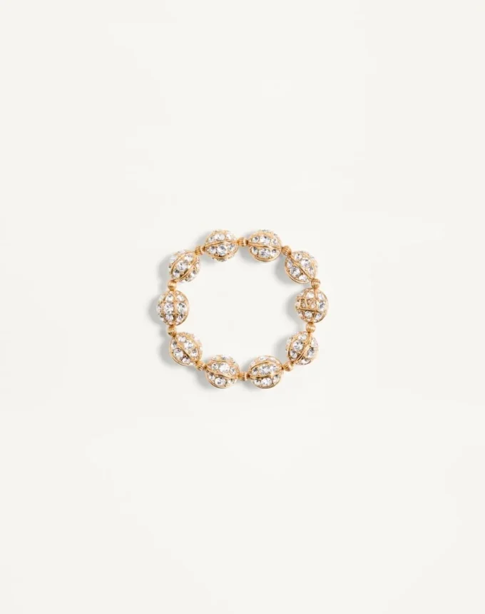 Poetiques Des Gouttes Metal And Swarovski® Crystal Bracelet
