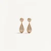 Poetiques Des Gouttes Metal And Swarovski® Crystal Earrings