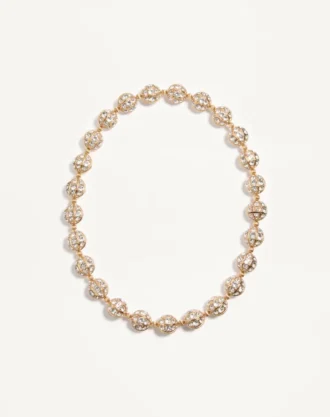 Poetiques Des Gouttes Metal And Swarovski® Crystal Necklace