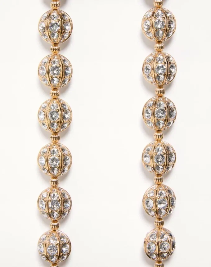 Poetiques Des Gouttes Metal And Swarovski® Crystal Necklace