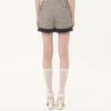 Poplin Shorts With Plus De Pois Print