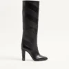 Rayons Nappa Boot with Chevron Pattern 100MM