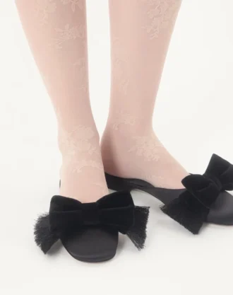 Reinette Satin Mules