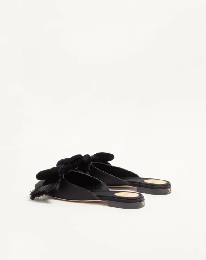 Reinette Satin Mules