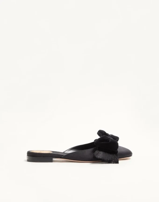 Reinette Satin Mules