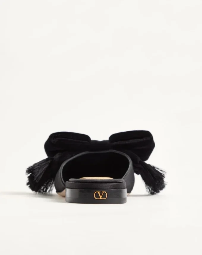 Reinette Satin Mules