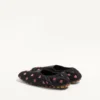 Rhytmika Slipper In Jacquard Rose Fabric