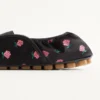 Rhytmika Slipper In Jacquard Rose Fabric