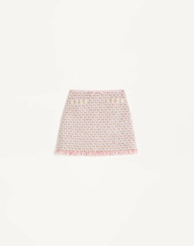 Ribbon Tweed Skirt Ribbon Tweed Skirt