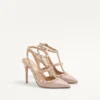 Rockstud Ankle Strap Pump 100 Mm