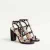 Rockstud Ankle Strap Sandal 90 Mm