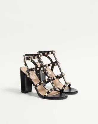 Rockstud Ankle Strap Sandal 90 Mm