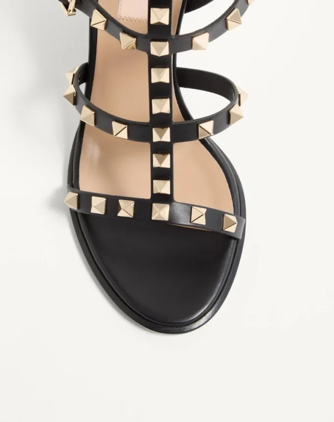 Rockstud Ankle Strap Sandal 90 Mm