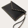 Rockstud Grainy Calfskin Pouch Rockstud Grainy Calfskin Pouch