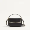 Rockstud Grainy Calfskin Pouch Rockstud Grainy Calfskin Pouch