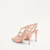 Rockstud Lace Pump With Straps 100Mm