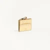 Rockstud Laminated Grainy Calfskin Card Holder With Zipper