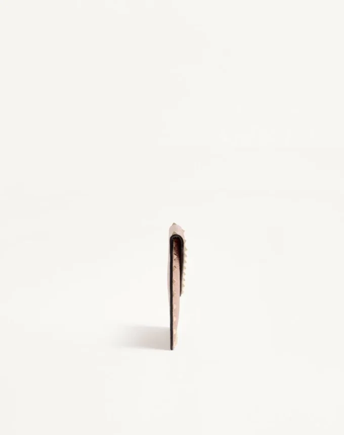 Rockstud Laminated Grainy Calfskin Clutch Bag Rockstud Laminated Grainy Calfskin Clutch Bag