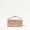 Rockstud Laminated Grainy Calfskin Wallet With Chain Rockstud Laminated Grainy Calfskin Wallet With Chain