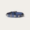 Rockstud Leather Bracelet With Ruthenium Studs