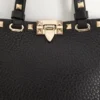 Rockstud Mini Shopping Bag In Grainy Calfskin