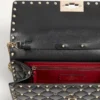 Rockstud Spike Nappa Leather Crossbody Clutch Bag