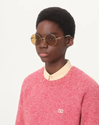 Round Oversized Metal Frame