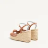 Royal Wedge Kidskin Sandal 100Mm