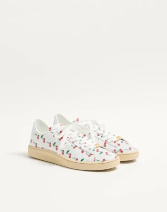 royco sneaker in nappa calfskin with cherryfic pattern 2 1 330x417 - Royco Sneaker In Nappa Calfskin With Cherryfic Pattern