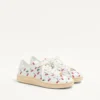 Royco Sneaker In Nappa Calfskin With Cherryfic Pattern