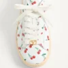 Royco Sneaker In Nappa Calfskin With Cherryfic Pattern