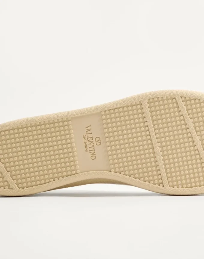 Royco Sneaker In Nappa Calfskin With Le Chat De La Maison Motif