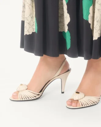 Sandal Royal In Kidskin 85Mm