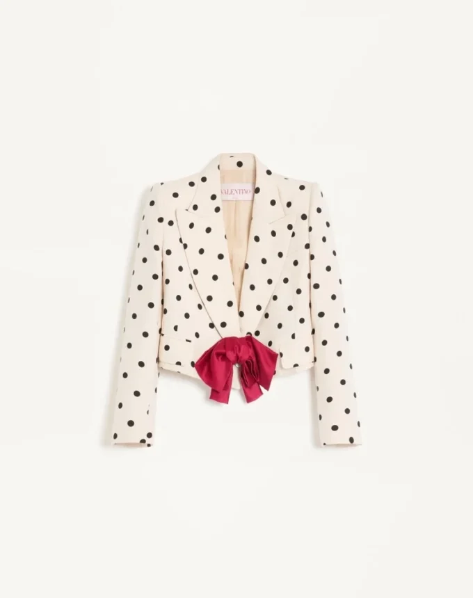 Shantung Jacket With Plusdepois Print