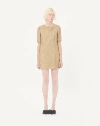 Short Canestrello Lurex Tweed Dress
